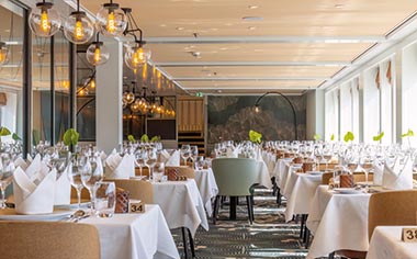 The Panorama Restaurant on Spirit of the Danube